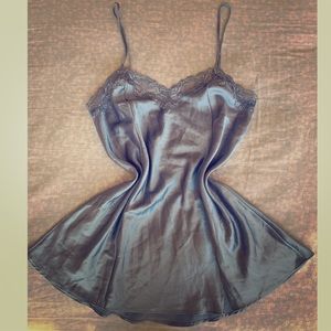 Baby blue Victoria’s Secret slip dress